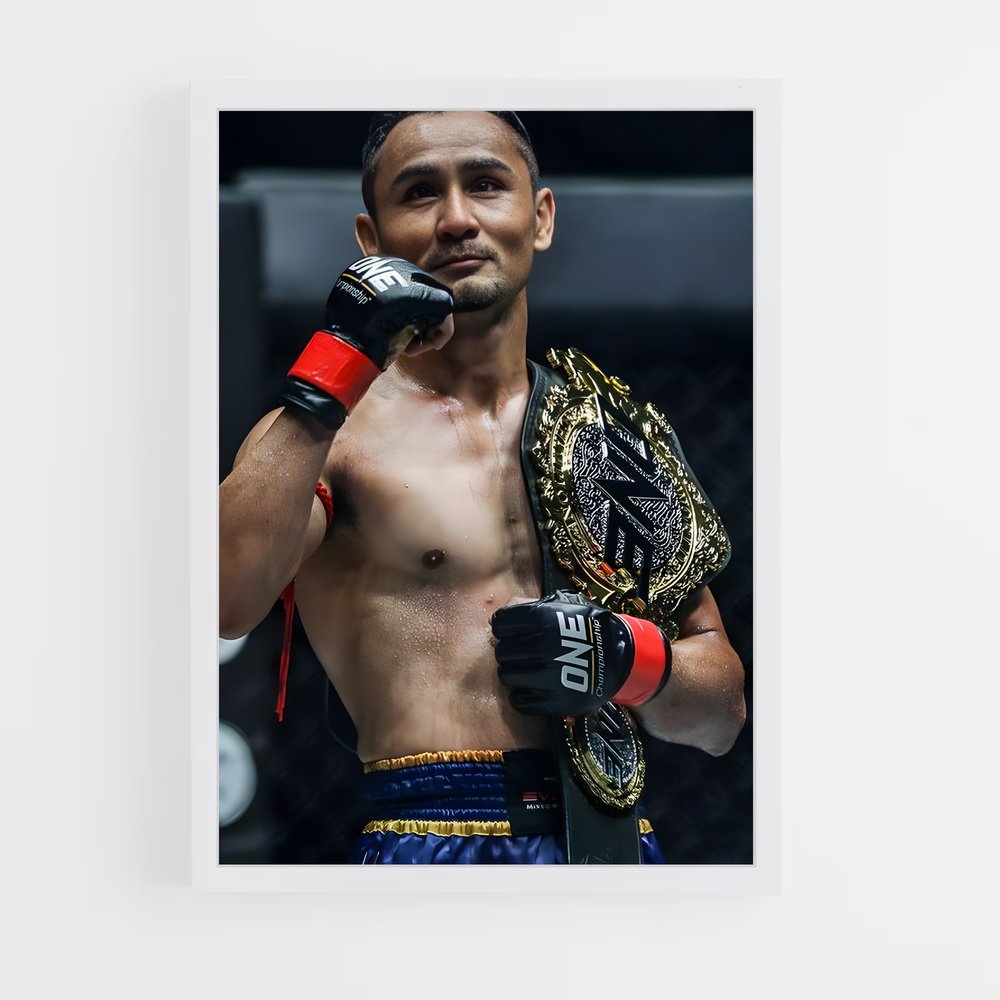 Poster Manny Madness – affiche Muay Thai (vue 3)